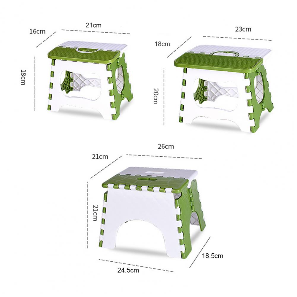 Outdoor Hunting Chair - Tabouret pliant en plastique avec poignée,