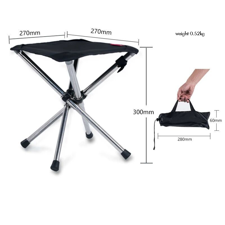 Outdoor Hunting Chair - Tabouret de camping compact et léger,