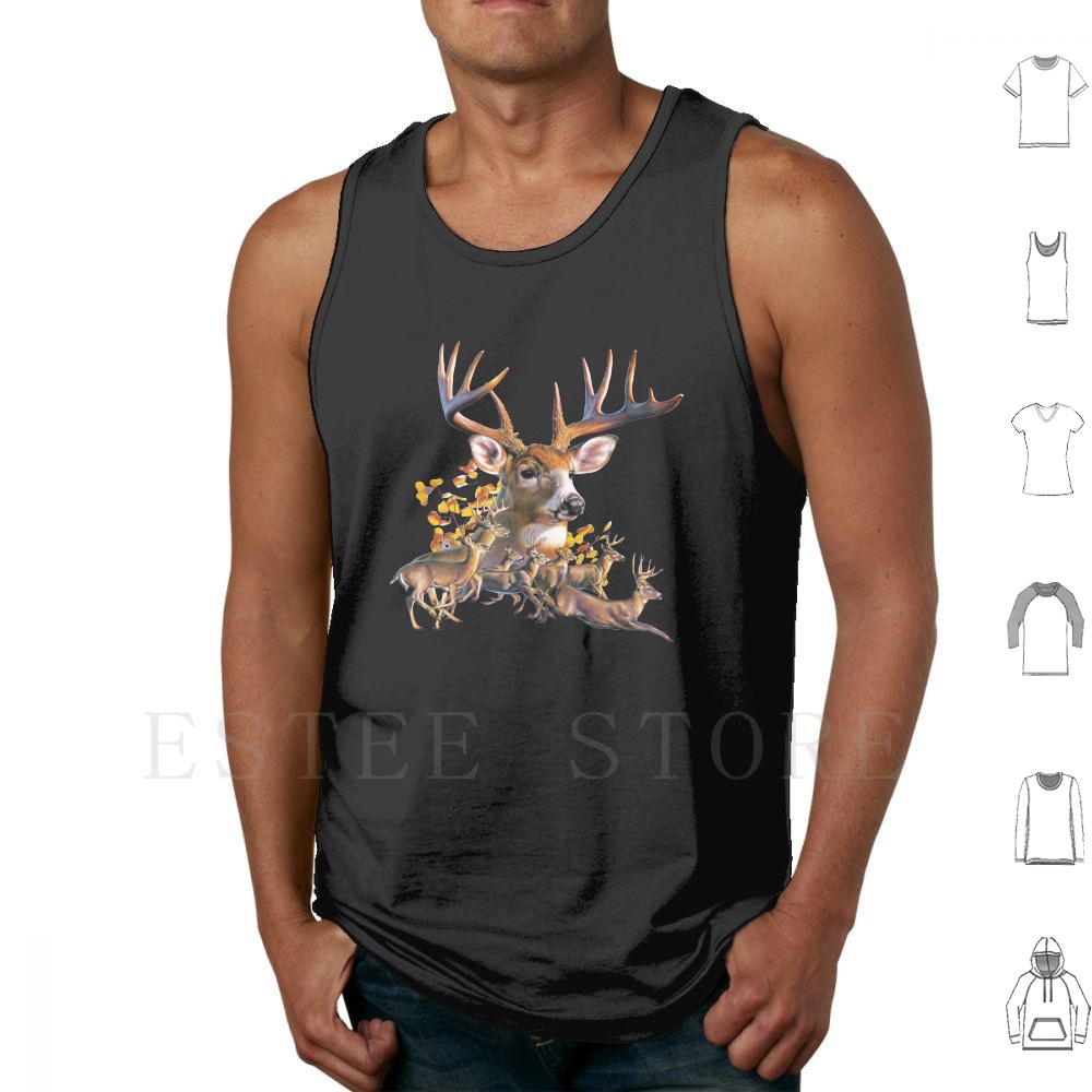 Wildman Hunting & Outdoor Reviews - Débardeurs sans manches motif cerf, avec