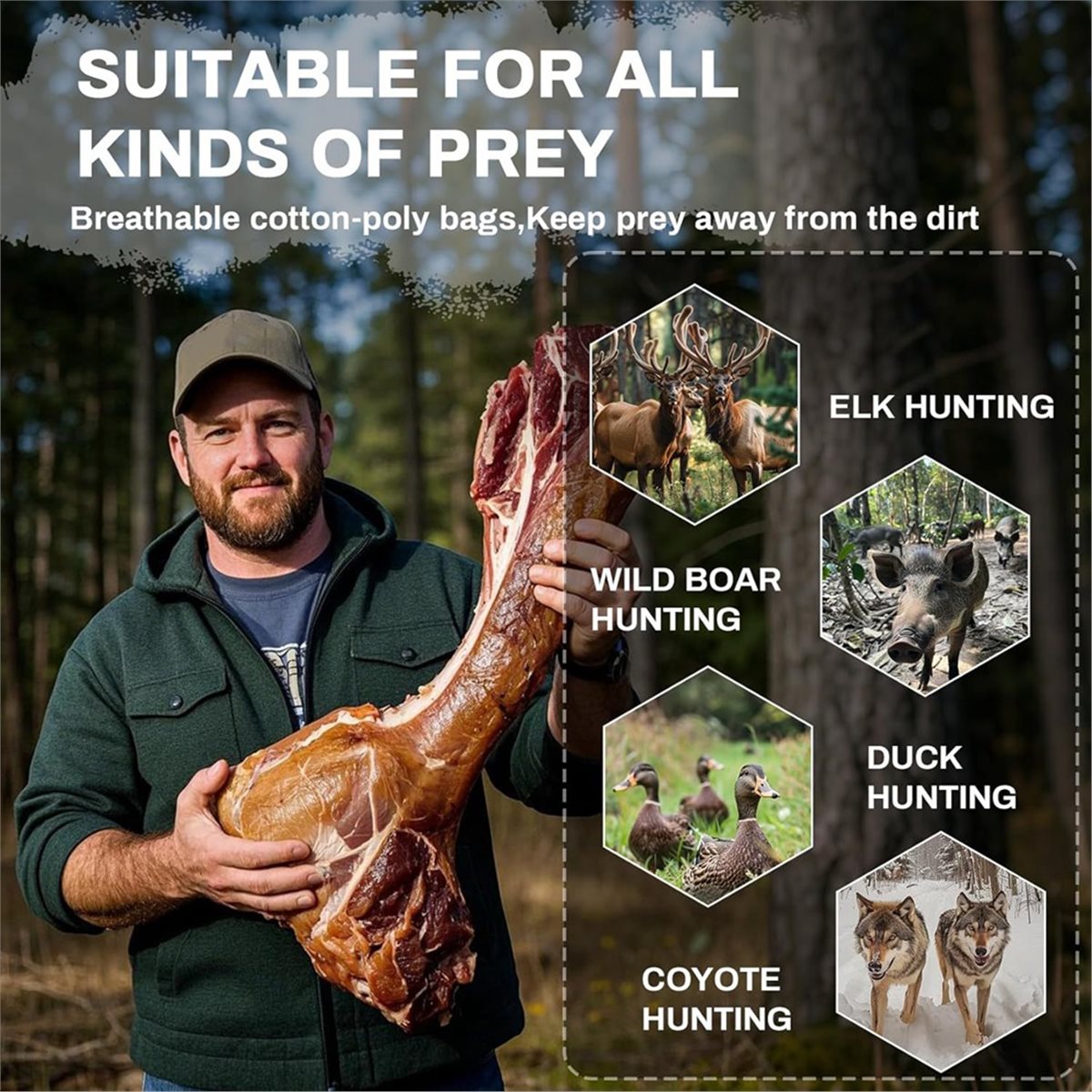 Game Bag Meat Hunting - Sacs de jeu sacs à viande