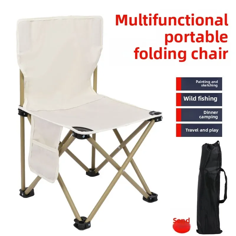 Outdoor Hunting Chair - Chaise pliante portable avec dossier, tabouret