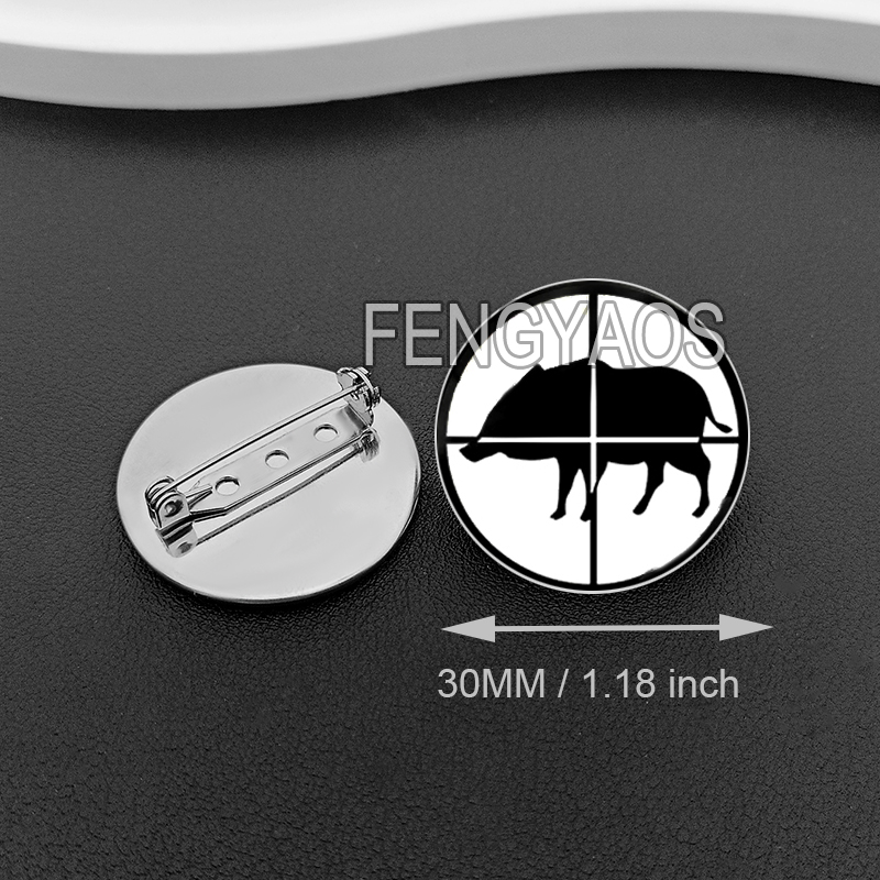 Broche à revers en acier inoxy - Wildman Hunting & Outdoor Reviews avis et prix