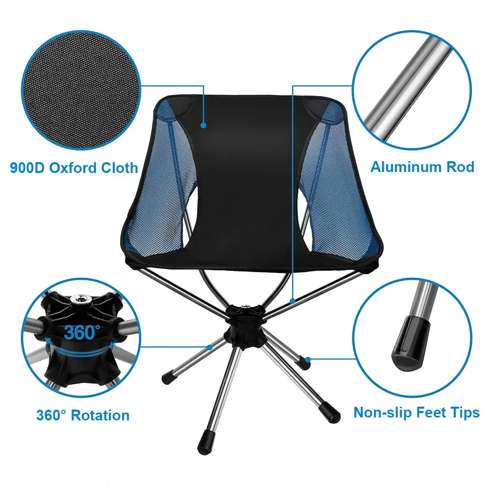 Chaise de camping pliable 360  - Outdoor Hunting Chair avis et prix