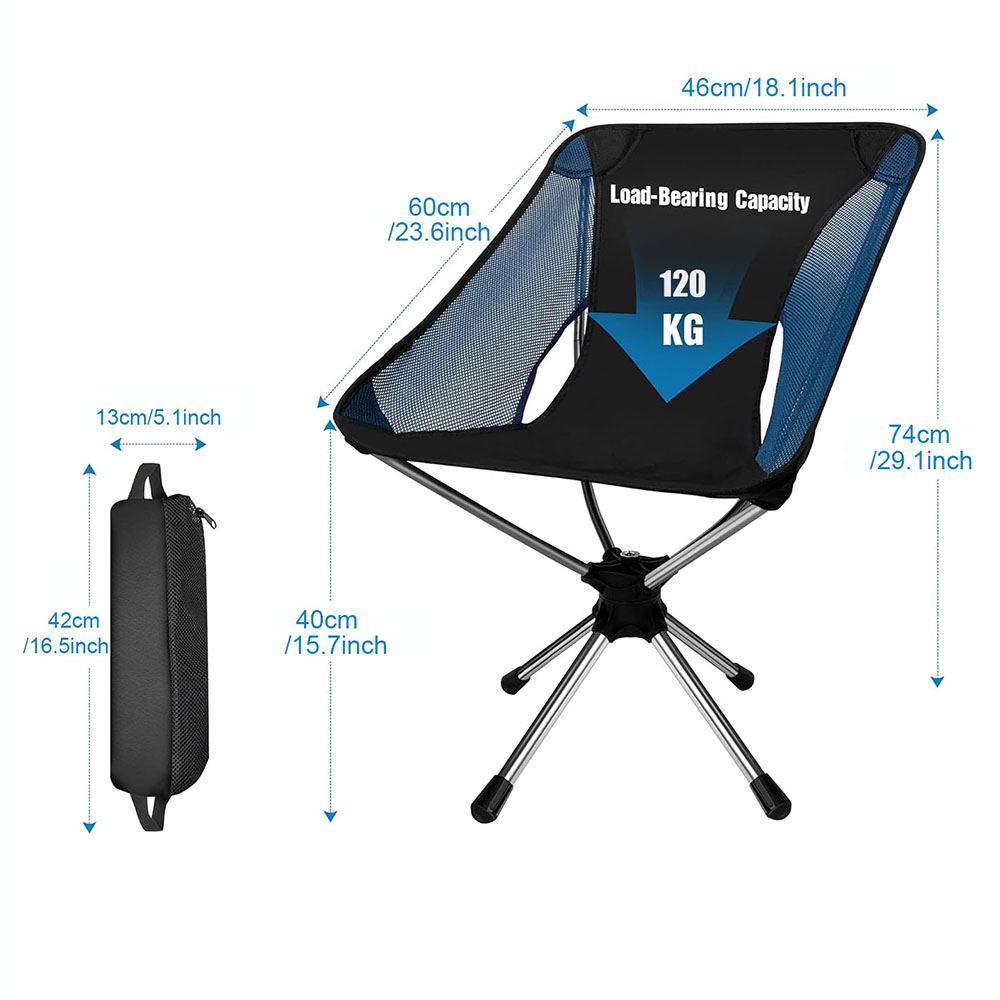 Chaise de camping pliable 360  - Outdoor Hunting Chair avis et prix