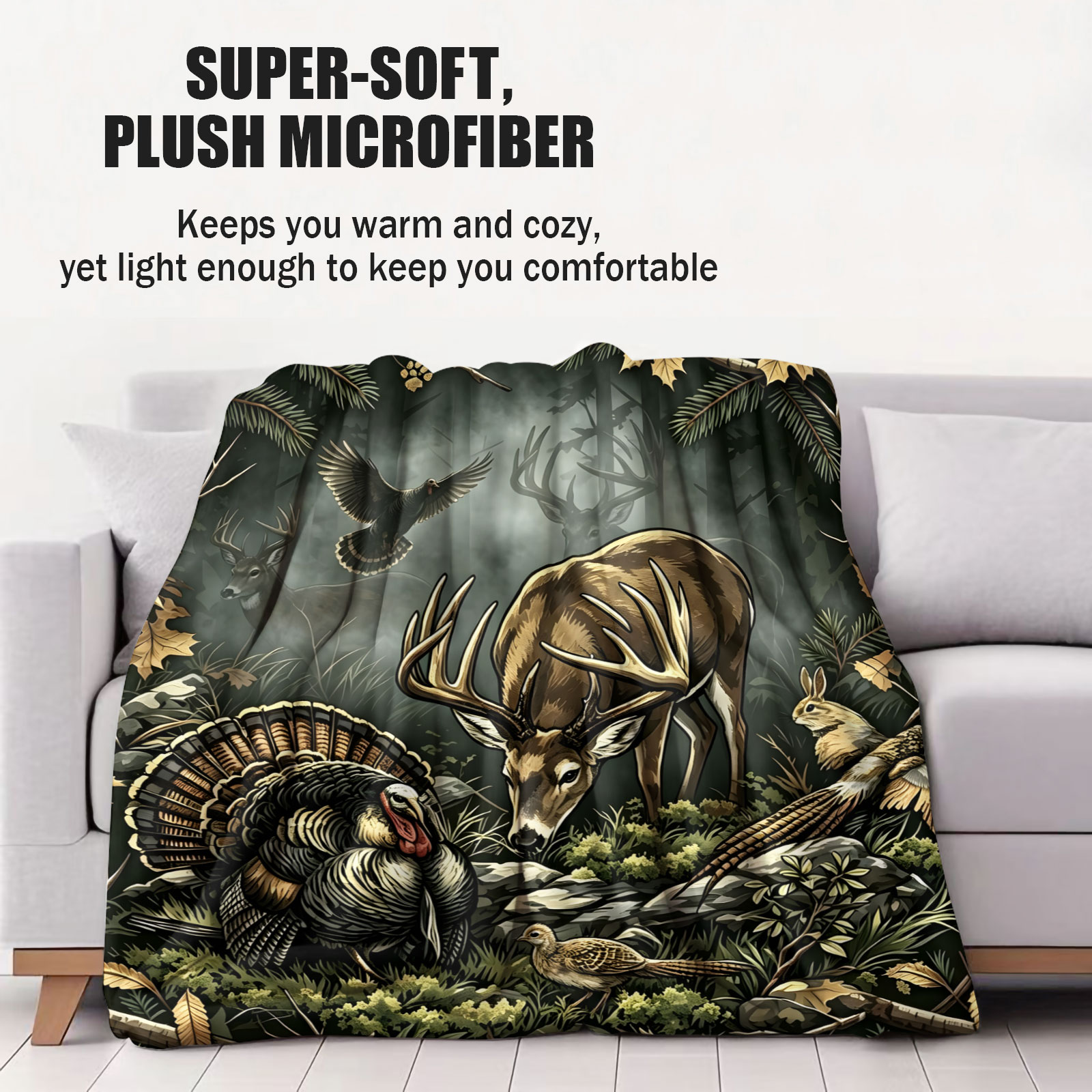 Couverture en flanelle douce à - Wildman Hunting & Outdoor Reviews avis et prix