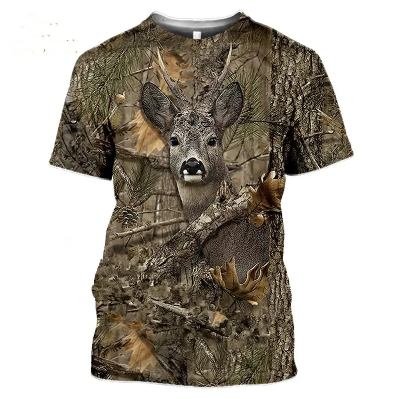 T-shirt 3D camouflage chasse a - Wildman Hunting & Outdoor Reviews avis et prix
